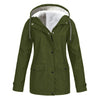 Waterdichte wollen jas voor dames | Middellange lengte 9