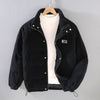 Joren - Heren Winterjacke | Stijlvolle Zip-Up Cord Puffer-Daunenjacke voor Koude Weer