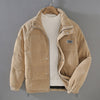 Joren - Heren Winterjacke | Stijlvolle Zip-Up Cord Puffer-Daunenjacke voor Koude Weer