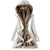 Women's Coat - Winterjas met imitatiebontvoering voor dames | Elegante pasvorm - Wit - S - Zarandi Amsterdam