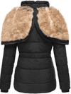 Women's Jacket - Winterjassen voor dames | Geïsoleerd met capuchon - Zwart - S - Zarandi Amsterdam
