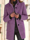 Wollen jas voor dames | Elegante pasvorm, knoopsluiting 5
