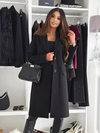 Wollen jas voor dames, minimalistisch design | Winter 3