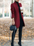 Wollen jas voor dames met opstaande kraag | Winter 2