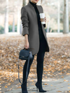 Wollen jas voor dames met opstaande kraag | Winter 5