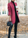 Wollen jas voor dames met opstaande kraag | Winter 9