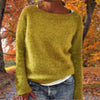 Women's Sweater - Wollen trui voor dames | Klassiek design - Geel - S - Zarandi Amsterdam