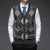 Wollen vest voor heren | Klassieke Argyle mouwloos | Getailleerde pasvorm 4