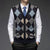 Wollen vest voor heren | Klassieke Argyle mouwloos | Getailleerde pasvorm 5