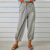 Comfortabele Casual Broeken voor Dames - ModeParisienne® Gerlinda | Comfortabele Casual Broeken voor Dames - Licht Grijs - S - Zarandi Amsterdam