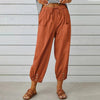 Comfortabele Casual Broeken voor Dames - ModeParisienne® Gerlinda | Comfortabele Casual Broeken voor Dames - Baksteenrood - S - Zarandi Amsterdam