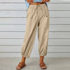 Comfortabele Casual Broeken voor Dames - ModeParisienne® Gerlinda | Comfortabele Casual Broeken voor Dames - Khaki - S - Zarandi Amsterdam