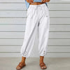 Comfortabele Casual Broeken voor Dames - ModeParisienne® Gerlinda | Comfortabele Casual Broeken voor Dames - Wit - S - Zarandi Amsterdam
