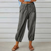 Comfortabele Casual Broeken voor Dames - ModeParisienne® Gerlinda | Comfortabele Casual Broeken voor Dames - Donker Grijs - S - Zarandi Amsterdam