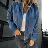 Jassen - Xanthia | Voorjaarsjasje met moderne snit, ritssluiting en comfortabele kraag - Blauw - S - Zarandi Amsterdam