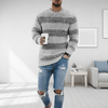 Men's Sweater - Zachte gebreide herentrui | Tijdloos design - Grijs - S - Zarandi Amsterdam