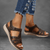 Dames Sandalen - Zomersandalen met Zachte Binnenzool en Pasvorm op Maat - Bruin - 35 - Zarandi Amsterdam