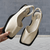 Dames Sandalen - Zomersandalen met zachte zool en modieuze slingback stijl - Beige - 34 - Zarandi Amsterdam