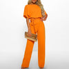 Aussie Wear Stijlvolle Zomerjumpsuit - ModeParisienne® Gudrun | Aussie Wear Stijlvolle Zomerjumpsuit - Oranje - S - Zarandi Amsterdam