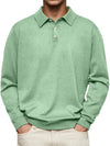 Erwann | Casual Langarm Poloshirt