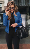 ModeParisienne® Dames Zomerjas: Stevige Ritsjacks