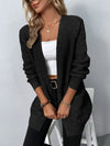 Langharig Gebreid Vest voor Dames - Comfort en Stijl