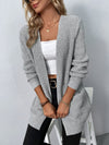 Langharig Gebreid Vest voor Dames - Comfort en Stijl
