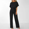 Aussie Wear Stijlvolle Zomerjumpsuit - ModeParisienne® Gudrun | Aussie Wear Stijlvolle Zomerjumpsuit - Zwart - S - Zarandi Amsterdam