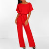 Aussie Wear Stijlvolle Zomerjumpsuit - ModeParisienne® Gudrun | Aussie Wear Stijlvolle Zomerjumpsuit - Rood - S - Zarandi Amsterdam
