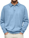 Erwann | Casual Langarm Poloshirt