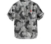 Koi Vis Kunst Linnen Shirt voor Mannen - Ranidelo | Koi Vis Kunst Linnen Shirt voor Mannen - Zwart - S - Zarandi Amsterdam