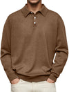 Erwann | Casual Langarm Poloshirt