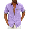 Thoriko | Camicia da uomo con colletto a quadri per l'estate