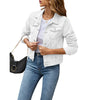 ModeParisienne® Abstracte Print Lange Mouw Dames Zomerjas