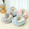 CozyNest Pluche Honden- en Kattenbed - Ultiem Comfort
