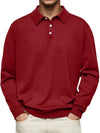 Erwann | Casual Langarm Poloshirt