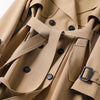 ModeParisienne® Rosalie - Trenchcoat elegante da donna per autunno e inverno