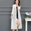 ModeParisienne® Eliosa - Gilet Lungo da Donna, Elegante & Accogliente
