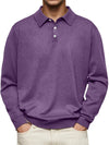 Erwann | Casual Langarm Poloshirt