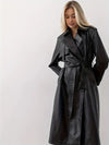 ModeParisienne® Valentina | Klassieke Leren Winterjas voor Vrouwen - Luxe en Stijlvol Design