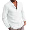 Damielo | Heren Casual Lange Mouwen Overhemd
