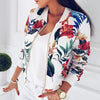 ModeParisienne® Bloemenprint Lente Zomer Lange Mouw Dames Zomerjas