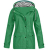 ModeParisienne® winddichte waterdichte comfortabele lange regenjas