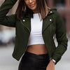 ModeParisienne® Slank en Solide: Dames Zomerjas van Leer