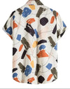Graffiti Slim Fit Heren Shirt - Wendelin | Graffiti Slim Fit Heren Shirt - S - Zarandi Amsterdam
