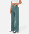 ModeParisienne® Savannah - Pantaloni elasticizzati a vita alta