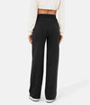 ModeParisienne® Savannah - Pantaloni elasticizzati a vita alta