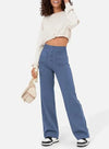 Elisa High Waist Broek - Elegant Dames Onderstuk
