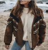ModeParisienne® Honey - Stijlvolle Boho-winterjas voor Dames | Chic Warmte voor Koude Dagen