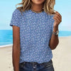 Trendy Casual T-shirt met Oceaan Inspiratie - ModeParisienne® Micaela | Trendy Casual T-shirt met Oceaan Inspiratie - S - Zarandi Amsterdam